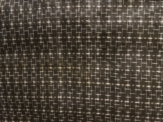 JAPANESE KIMONO / ANTIQUE MENS ENSEMBLE KIMONO / SILK / DORO OSHIMA TSUMUGI